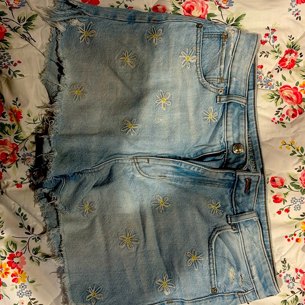 American eagle sz 10 mom shorts